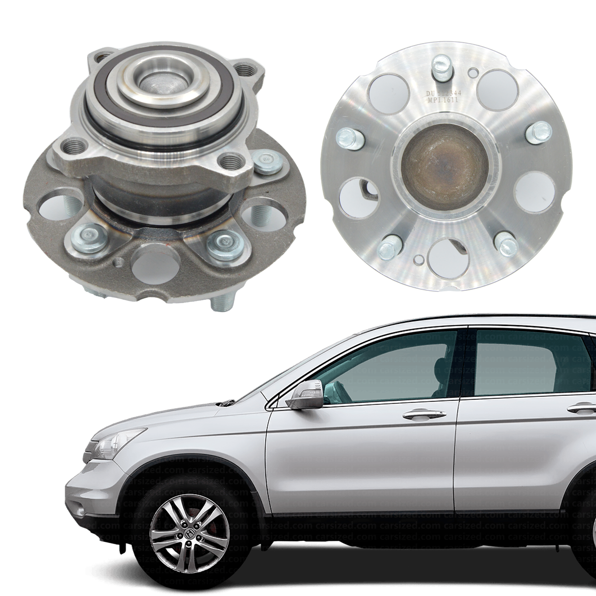 Maza Trasera CR-V 2007–2011 4x2 con ABS | Envío Rápido