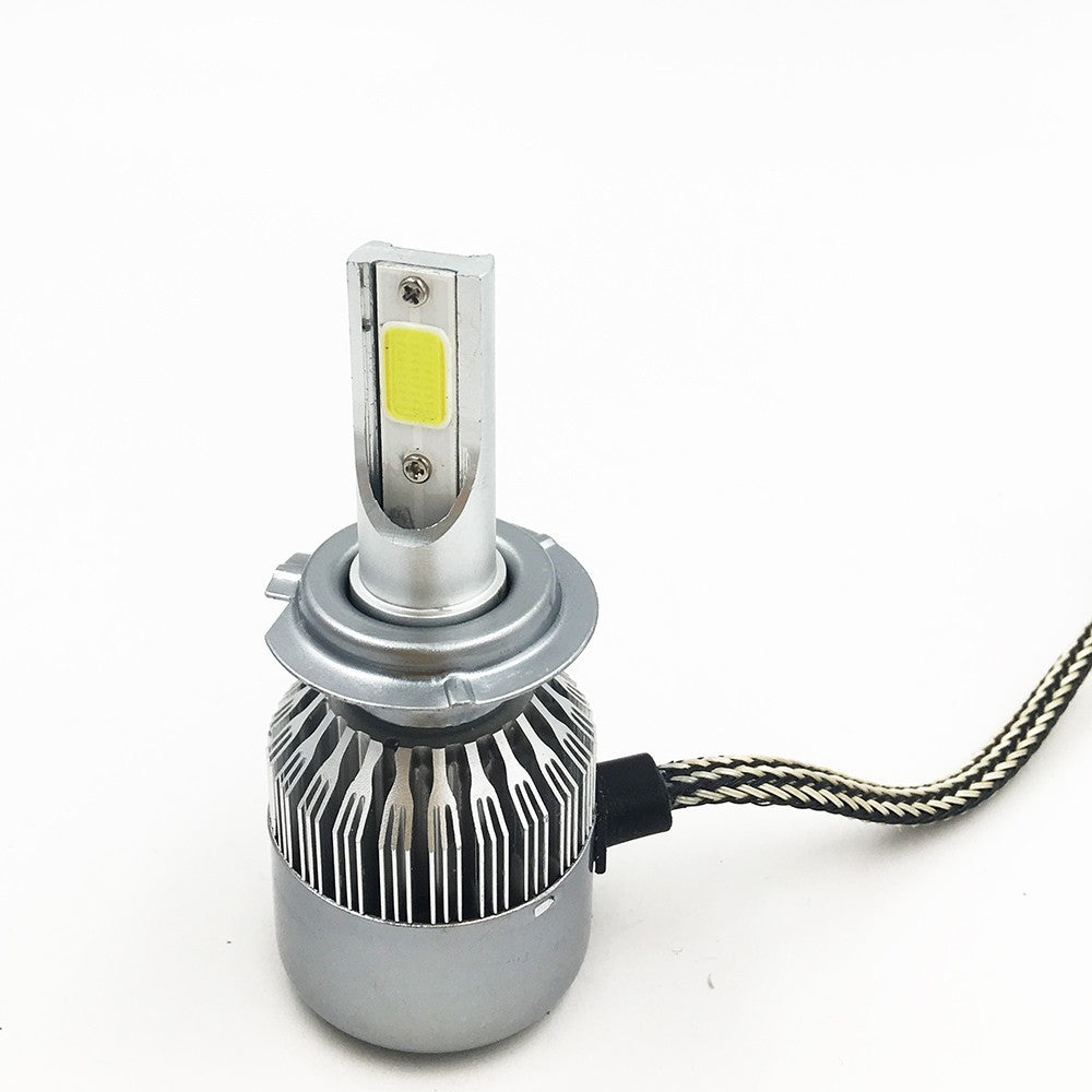 Kit de luces led blanca para carro C6 mini H7 automática de 72w