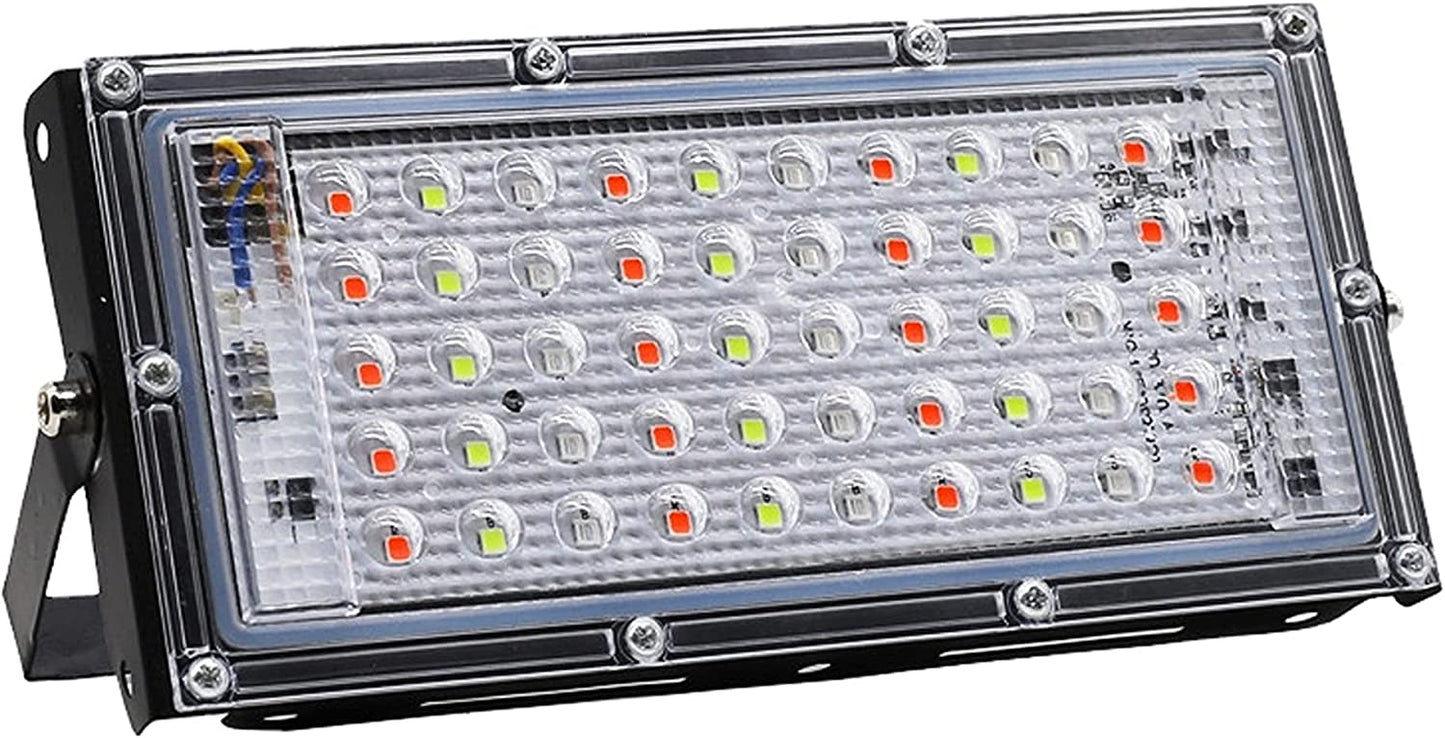 Reflector Led 50w Rgb Multicolor Con Control