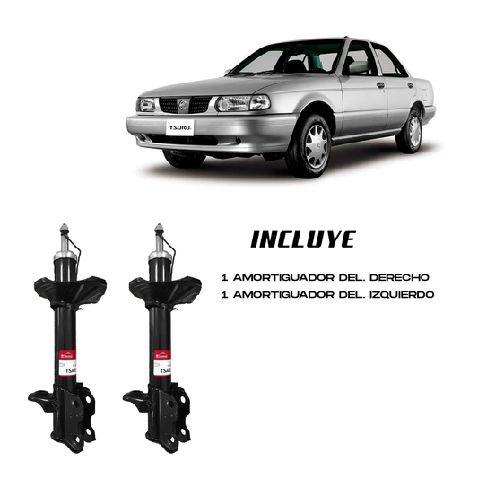 Amortiguadores delanteros para Nissan Tsuru III 1992-2017