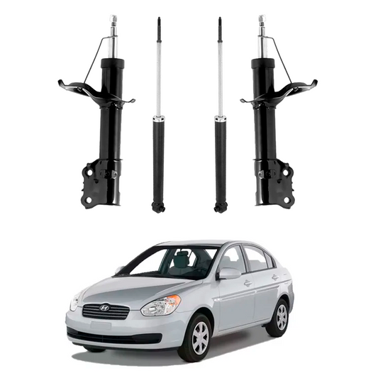 Kit 4 Amortiguadores Dodge Attitude 2006–2011 | Gas Del/Tras