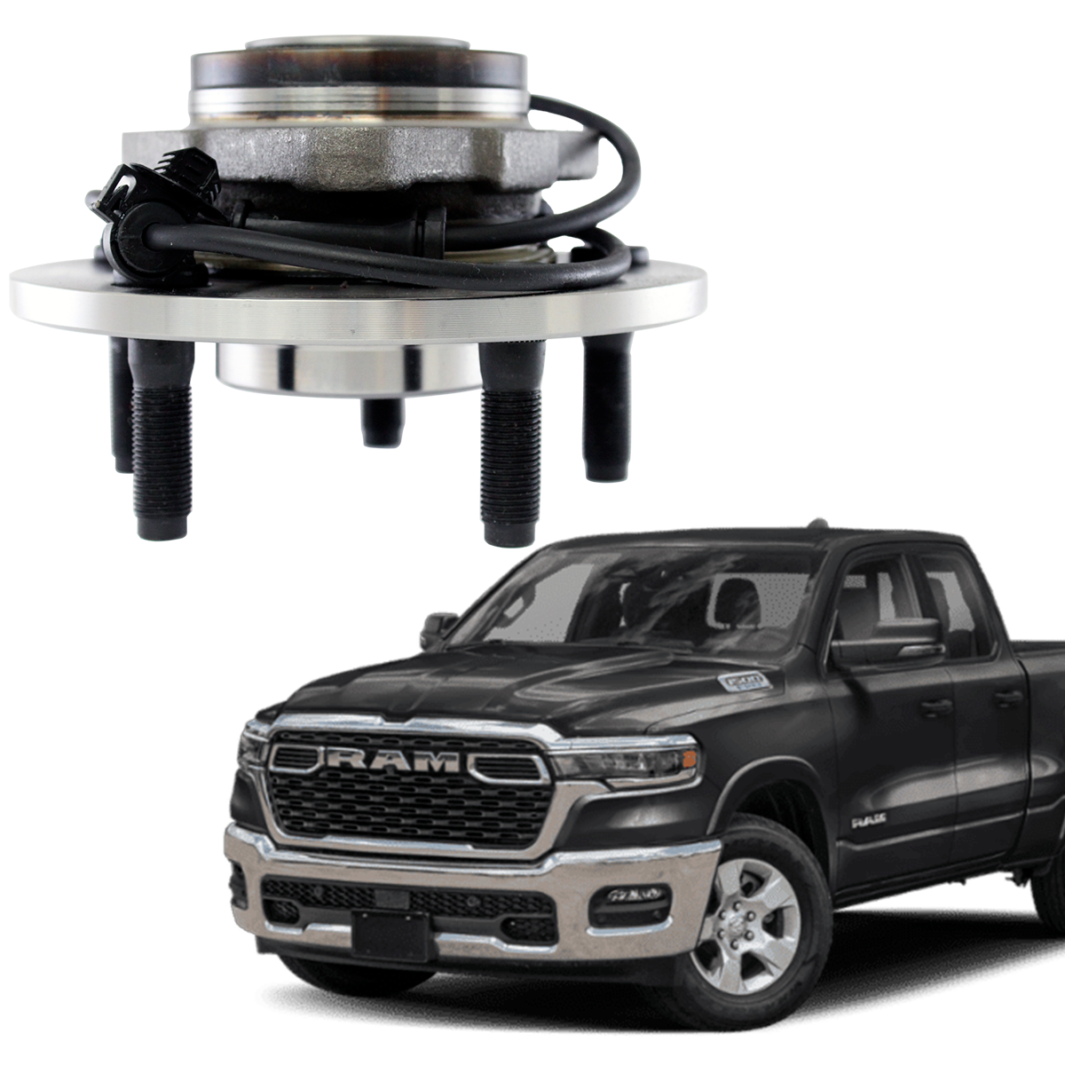 Maza Delantera Ram 1500 (02-09) y 2500 (03-08) | Envío Gratis
