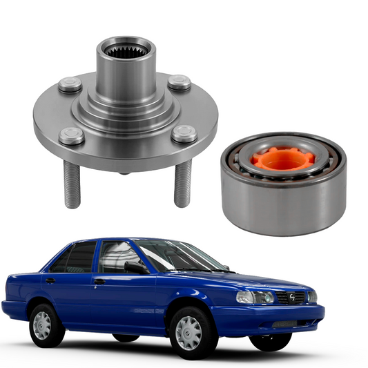 Kit Baleros y Mazas Delanteros Tsuru III 1997–2017 | Alta Durabilidad