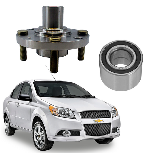 Kit Mazas y Baleros Delanteros Aveo 2008–2018 | 2 Piezas