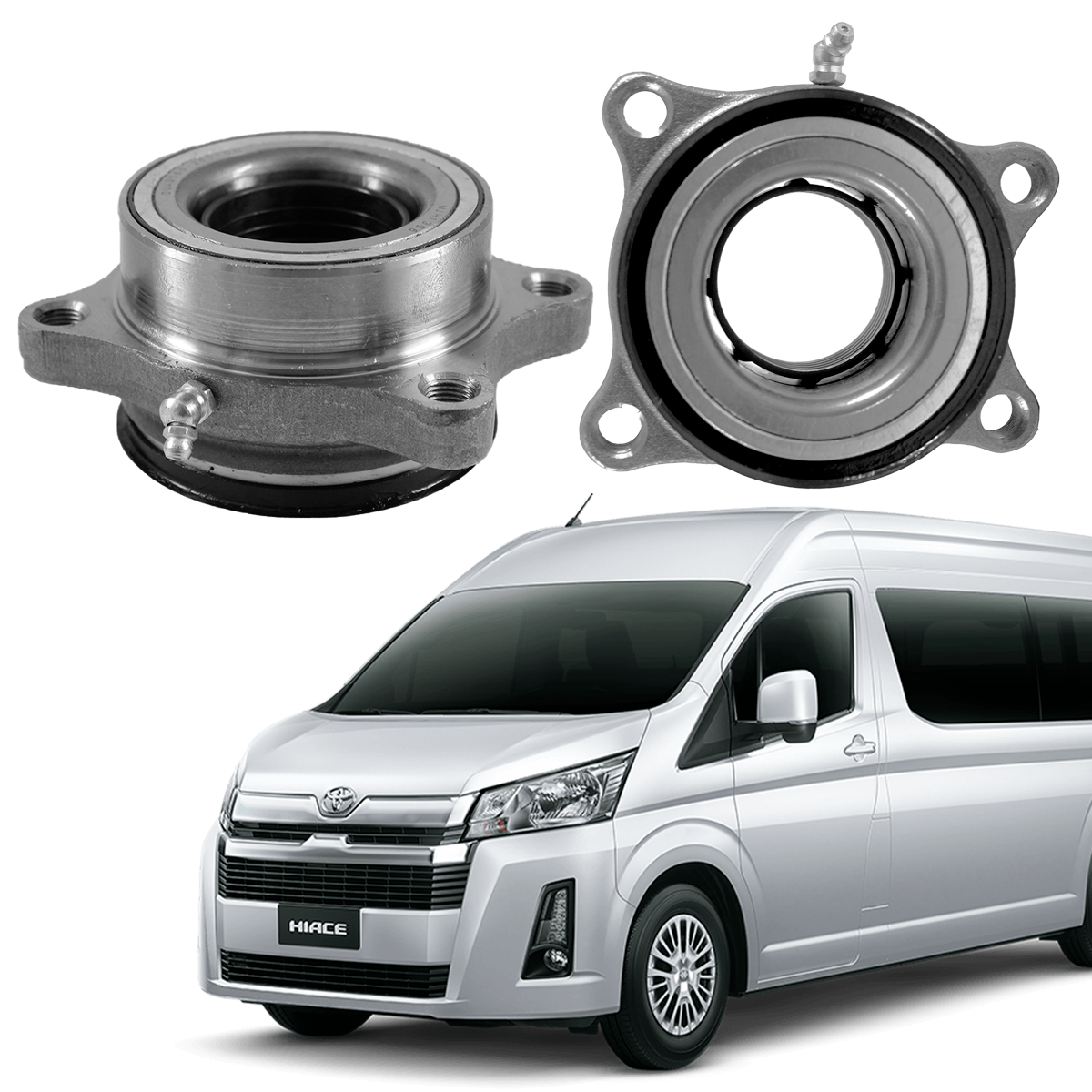 Maza Delantera Toyota Hiace 2006–2019 2.7L con Grasera | TAKAMAYA