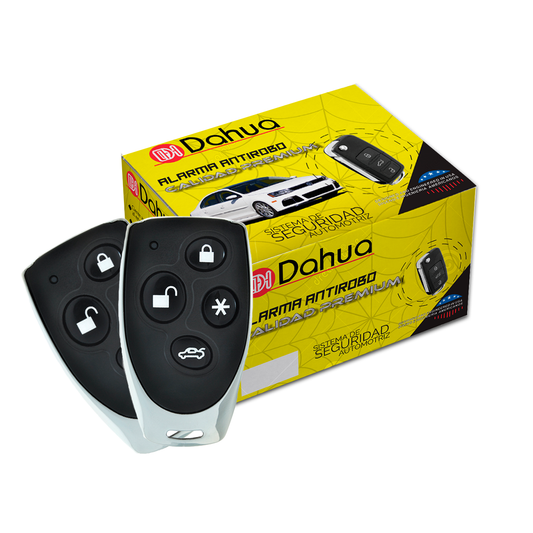 Alarma Automotriz DAL024 Universal con 2 Llaves y Control | TAKAMAYA