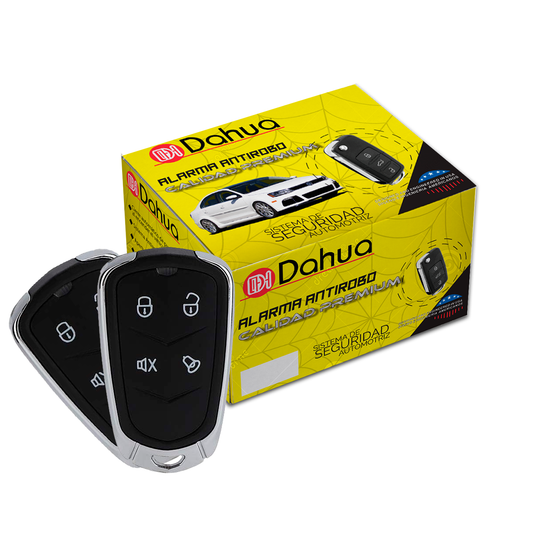 Alarma Automotriz DAL027 Universal con 2 Llaves y Control | TAKAMAYA