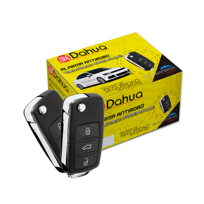 Alarma Automotriz DAL020 Universal con 2 Llaves y Control | TAKAMAYA
