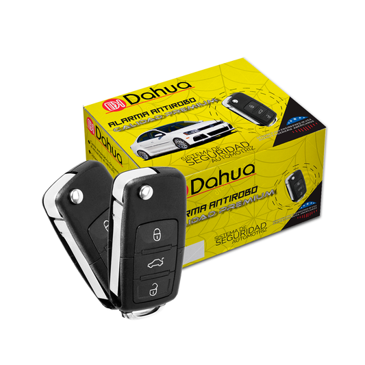 Alarma Automotriz DAL020 Universal con 2 Llaves y Control | TAKAMAYA