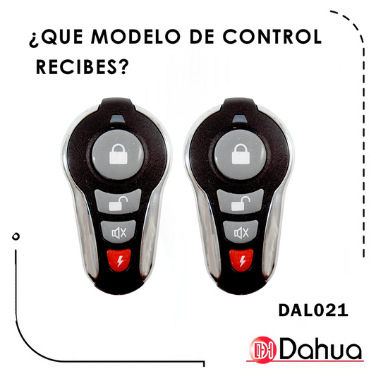 Alarma Automotriz DAL021 Universal con 2 Llaves y Control | TAKAMAYA