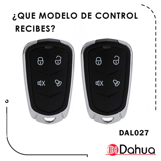 Alarma Automotriz DAL027 Universal con 2 Llaves y Control | TAKAMAYA