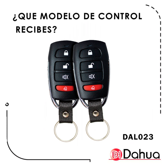 Alarma Automóvil DAL023 Tipo Dahua Económica y Segura | TAKAMAYA