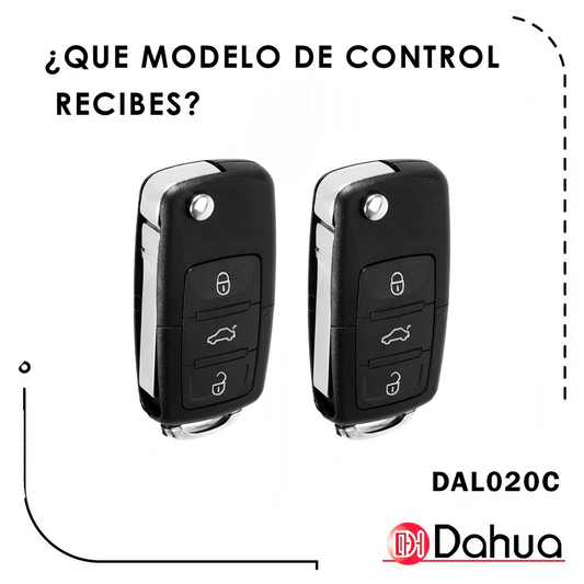Alarma Automotriz Universal DAL020C 5 Seguros + Control | TAKAMAYA