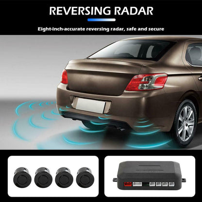 Kit  de sensor de Reversa para estacionarse LED Universal de 4 sensores con Display