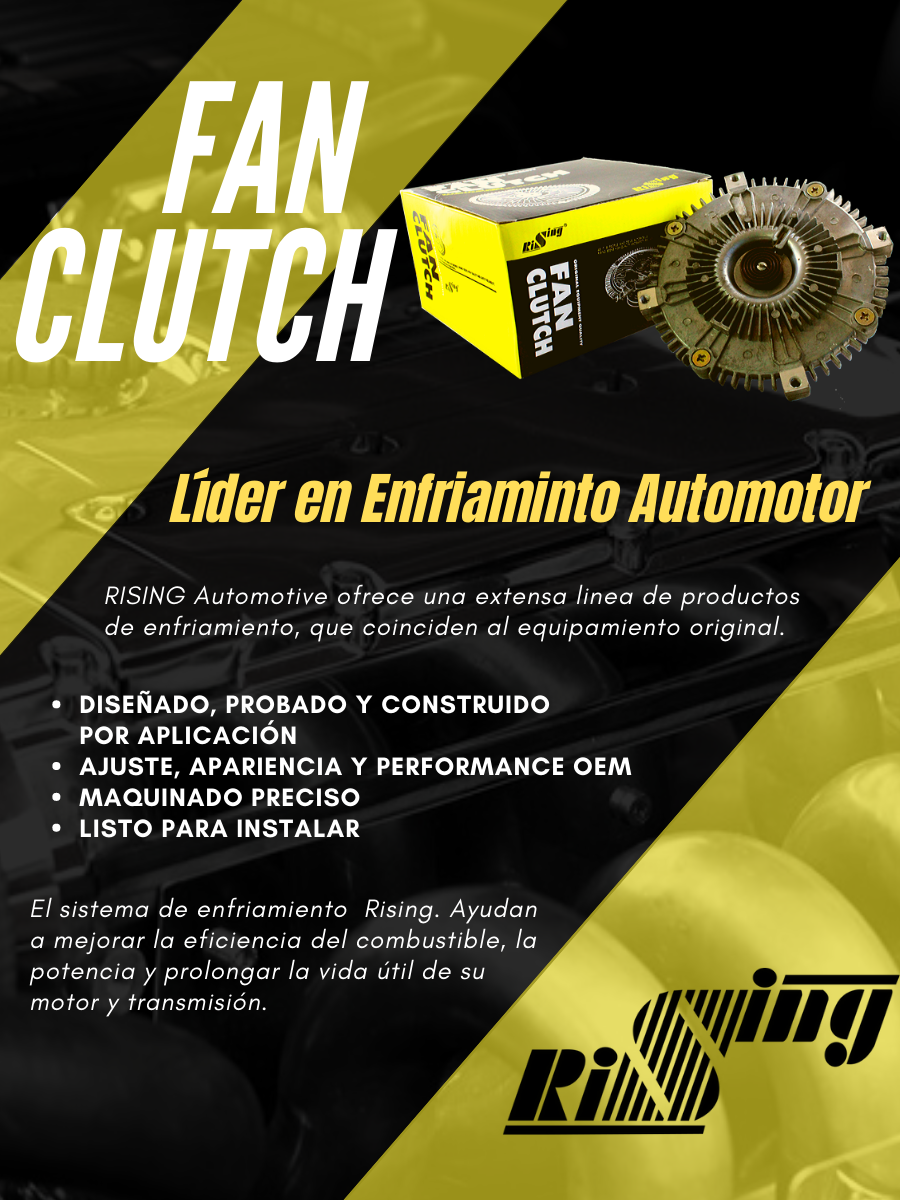 Fan Clutch Ranger 2001–2011 2.3L | Envío y Garantía en México