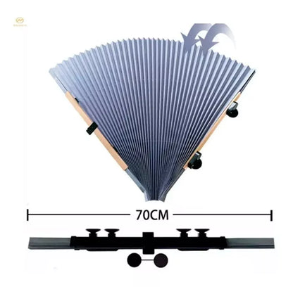 Parasol Cubre Sol Retráctil Para Parabrisas Auto O Camioneta