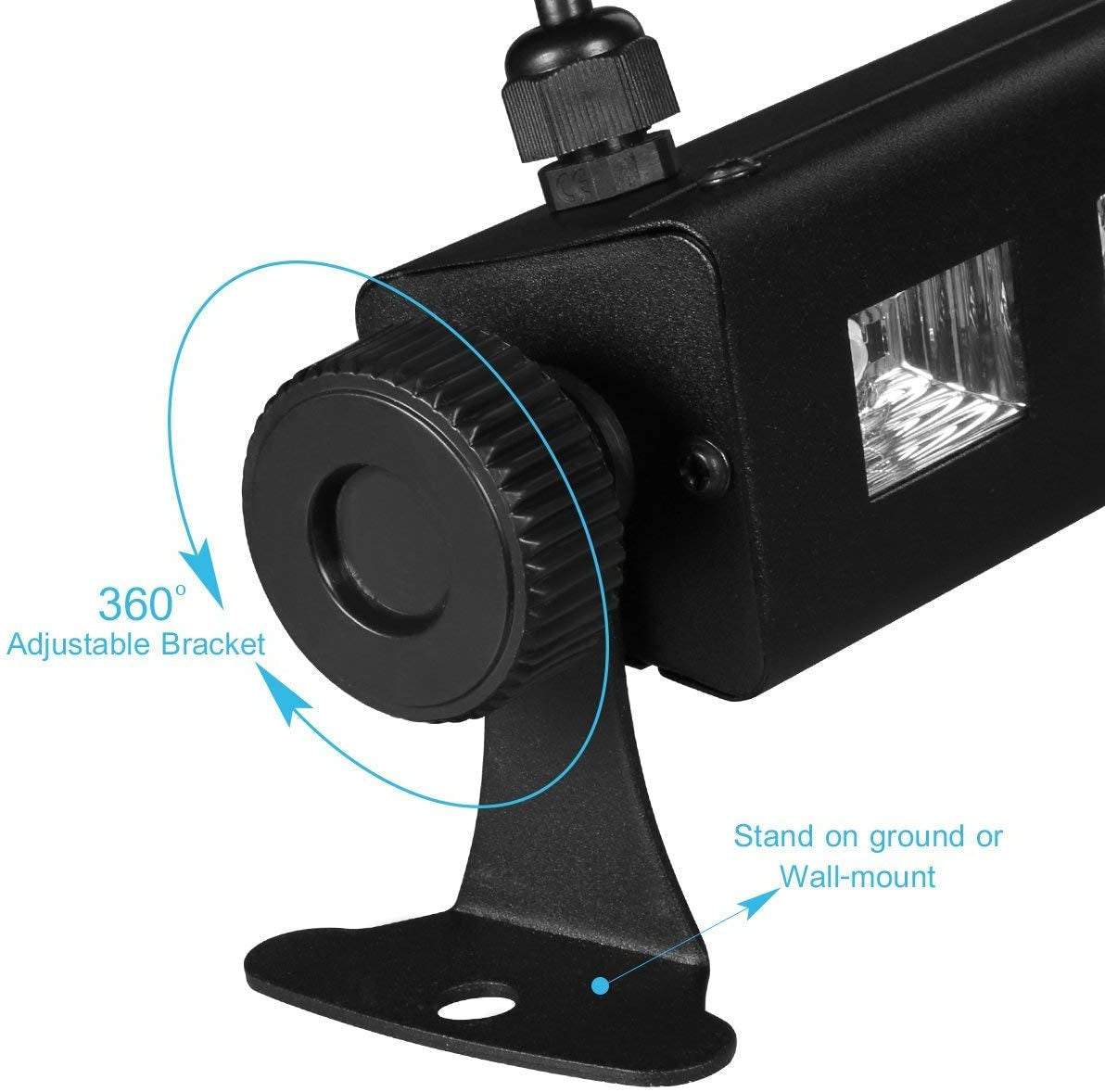 Barra de luz led luces Ultravioleta Uv brilla en la oscuridad luz neón para fiestas decoración