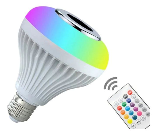 Bombilla de luz musical Led Bluetooth RGB inteligente