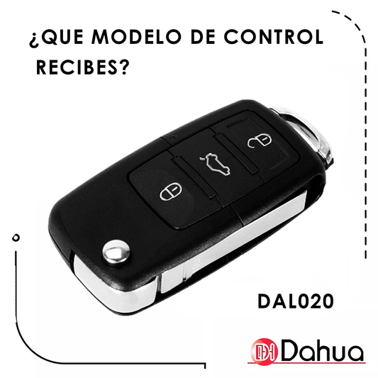 Alarma Automotriz DAL020 Universal con 2 Llaves y Control | TAKAMAYA