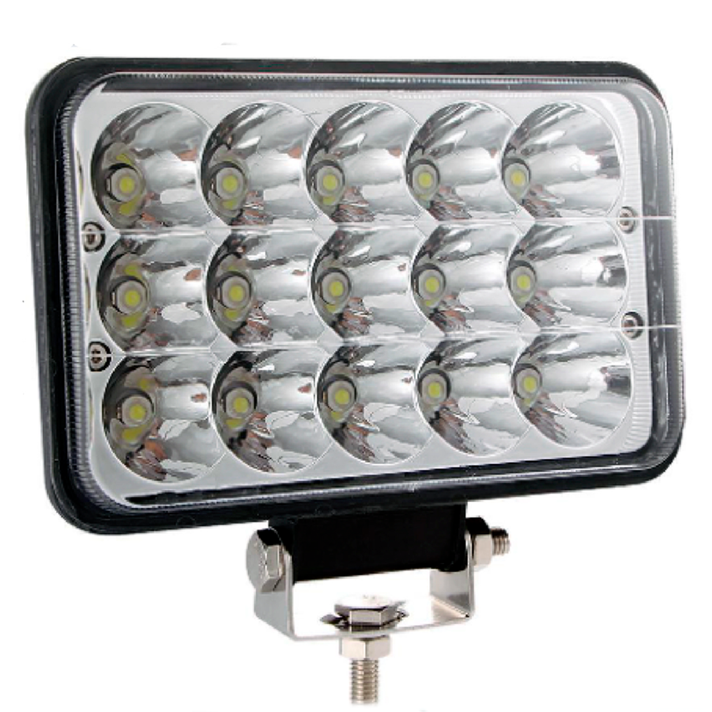 Faros 15 Hiper Led cuadrado  4x6 5 Pulgada Alta Intensidad H4