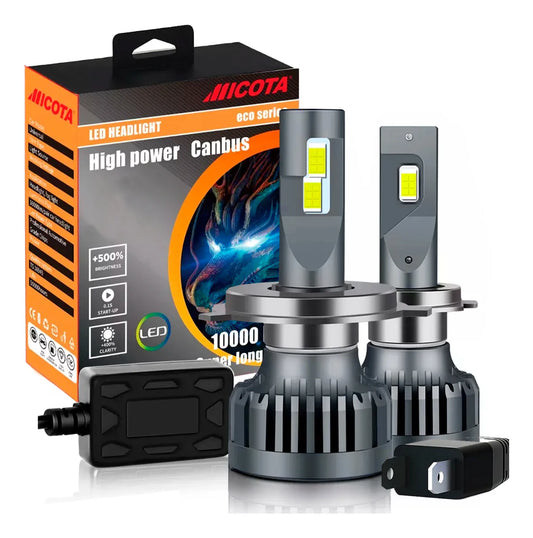 Kit de Focos LED H11 H7 Canbus G25 12,000 Lux | TAKAMAYA
