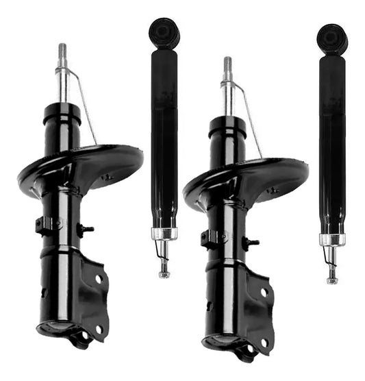 Kit de 4 amortiguadores Traseros y Delanteros para Jetta A6 y Golf