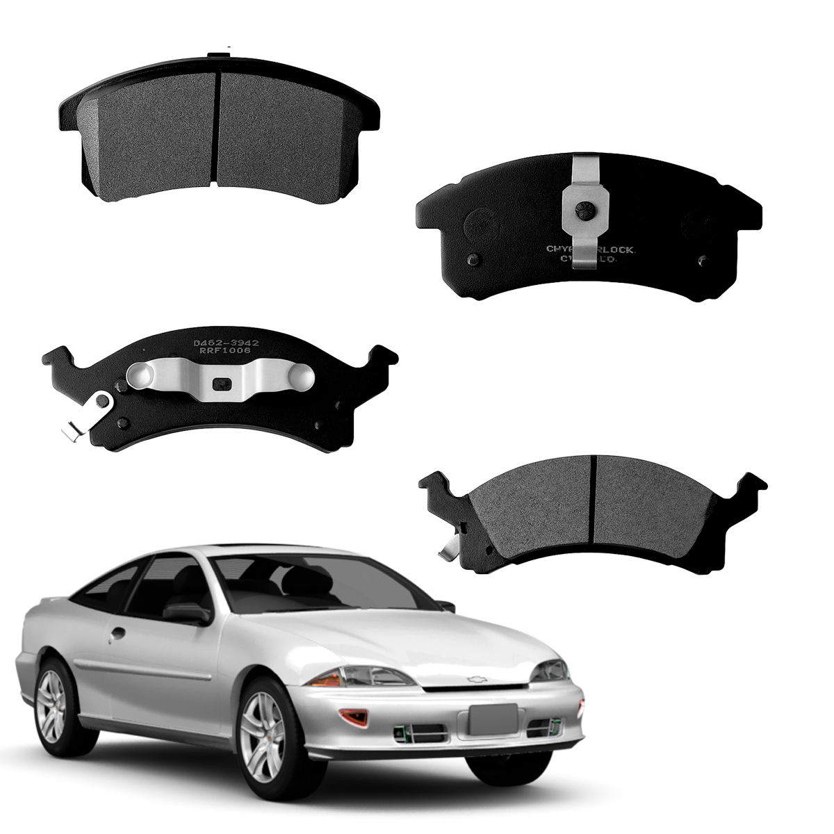 Balatas Delanteras Cavalier 1992–1995 | Frenado Seguro