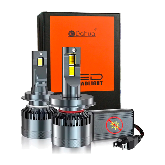 Kit de Focos LED H4 9004 9007 H13 Alta Baja Canbus 22000 Lux | TAKAMAYA