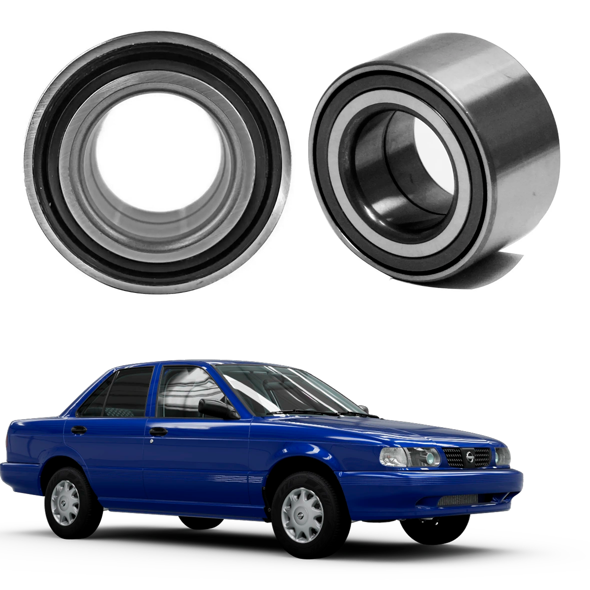 Balero Trasero Tsuru II 1986–1991 | Rodamiento Doble TAKAMAYA