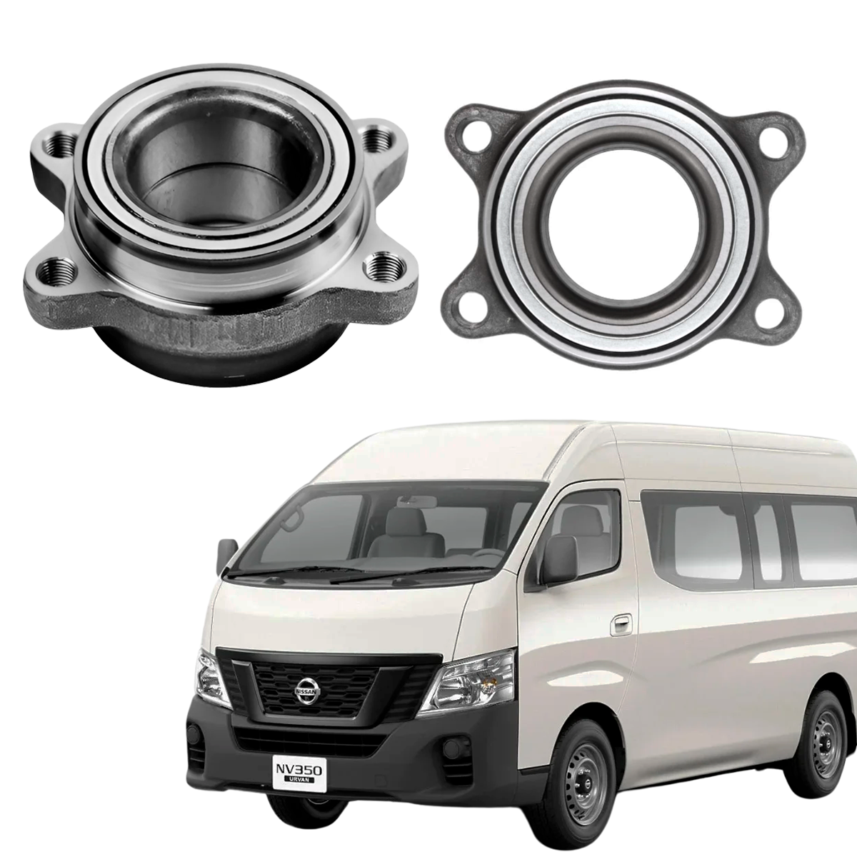 Maza Delantera Nissan Urvan NV350 2002–2012 | Alta Durabilidad