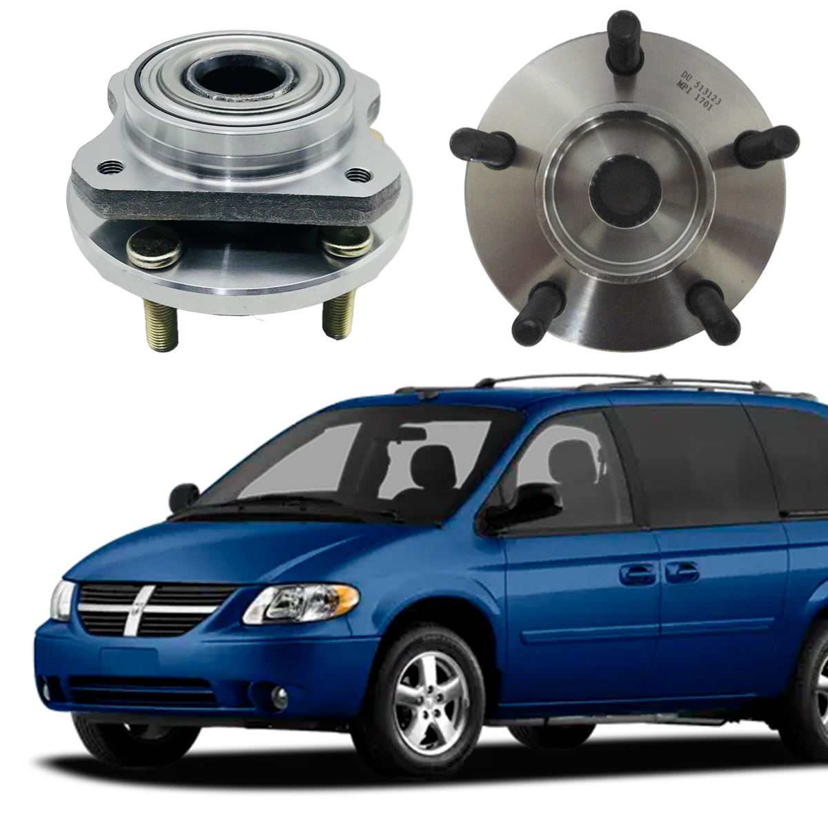 Maza Delantera Dodge Caravan 1996–2007 | Autopartes TAKAMAYA