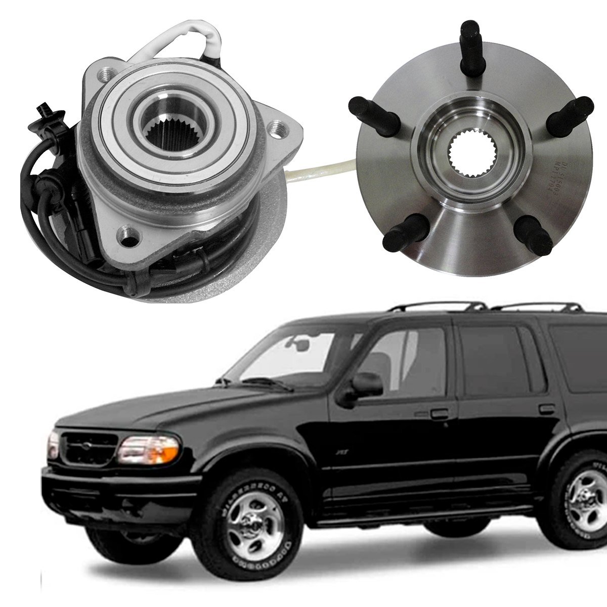 Maza Delantera Ford Explorer 4x4 1995–2001 con ABS | TAKAMAYA