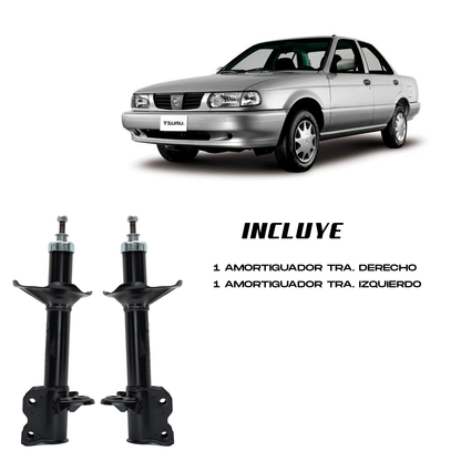 Amortiguadores Traseros Tsuru III 1992–2017 | Par Alta Calidad